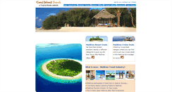 Desktop Screenshot of coralislandtravels.com